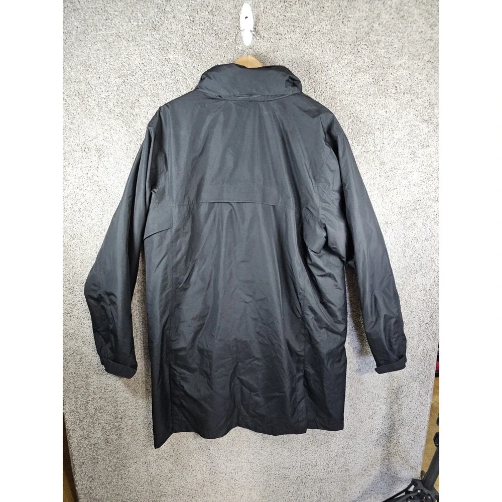 Eddie Bauer‎ Jacket Mens Black Insulated Weatheredge Mens XL Zip Removable Liner